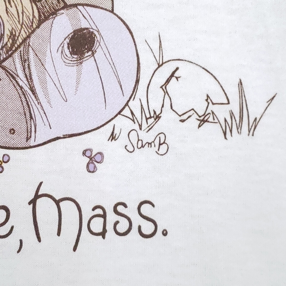 Vintage 80s Precious Moments I Believe in Miracles Screen Stars T-shirt - Picture 6 of 15